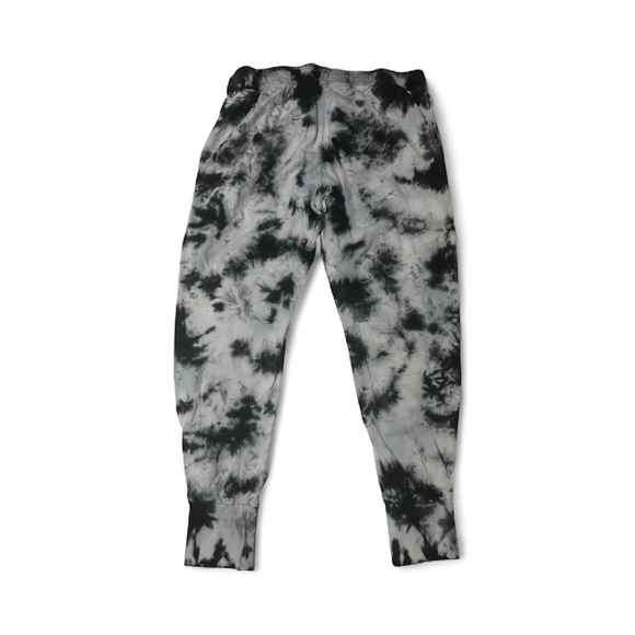 Mono B Black and Gray Tie-Dye Joggers - Picture 2 of 3